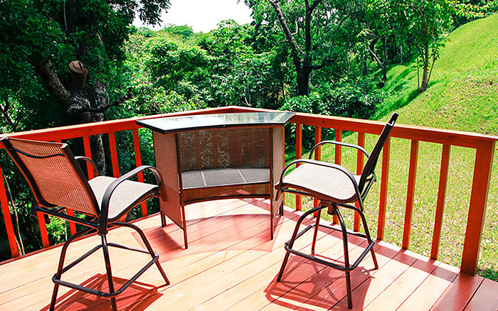 Deck en La Hacienda