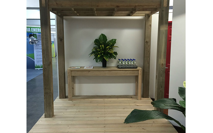 Deck en Feria ConstruExpo