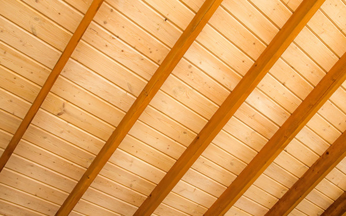 Cielo Falso en Pino Radiata