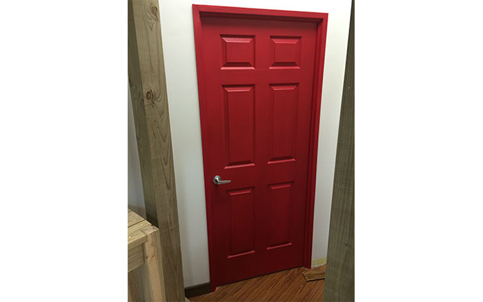 Masonite 6 Tableros Tono Rojo